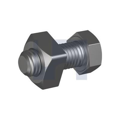 M12 X 30mm Hot Dip Galvanised Finish Trailer Adjuster Bolt Assembly Class 8.8 Hobson KBS88GQM120030 Pack of 100