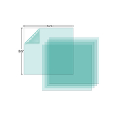 Clear Inner Lens 95 x 90mm Suits Lincoln Viking 3350 Series KP3044-1 PKT:5