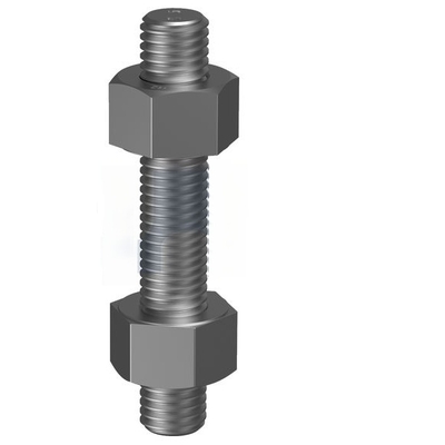 ASTM A193 / A194 GR B7+2H Plain Finish Stud Bolt & Nut Kit Hobson