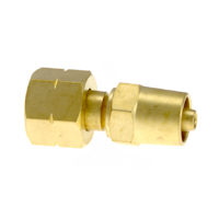 LP240 Hose Connection Brass 5/8-18 UNF LH / 5mm Hose Type Left Hand pack-2