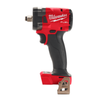 18V Li-ion Cordless Fuel 1/2" Compact Impact Wrench with Friction Ring - Skin Only Milwaukee M18FIW2F12-0