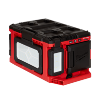 18V Li-Ion Cordless PACKOUT Area Light & Charger - Skin Only Milwaukee M18POALC-0