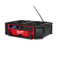 18V Li-Ion Cordless PACKOUT Worksite Radio & Charger - Skin Only Milwaukee M18PORC-0