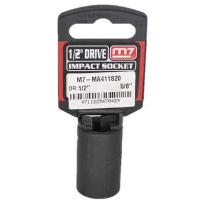 Impact Socket 1/2" DR 6 Point 5/8" M7 M7-MA411S20