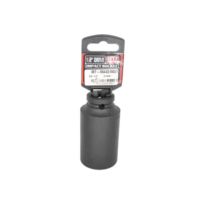 Impact Deep Socket 1/2" DR 6 Point  31MM M7 M7-MA431M31