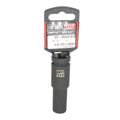 Impact Deep Socket 1/2" DR 6 Point 1/2" M7 M7-MA431S16