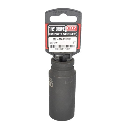 Impact Deep Socket 1/2" DR 6 Point1 M7 M7-MA431S32