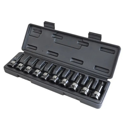 Impact Torx Socket Set 1/2" Drive 10 Piece T20-T70 M7 M7-MB46010R