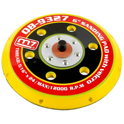 Velcro Pad For 6 Random Orbital Sanders 5/16 Male Thread, 15 Hole Pattern M7 M7A-QB9327