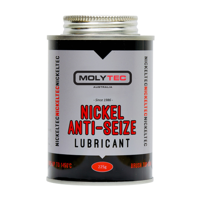 Nickel Anti-Seize Lubricant Brush Top Tin- 225g Molytec M831