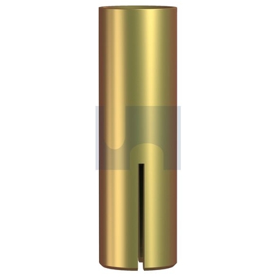 Zinc Yellow Passivate Finish Drop-In-Anchor Plain Body Metric Hobson