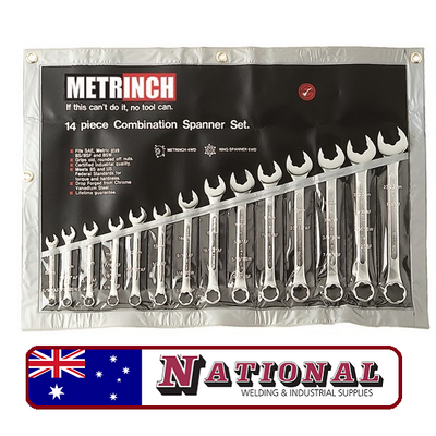 Metrinch Spanner Set 14 Piece MET-0125