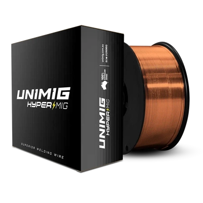HyperMIG ER70S-6 0.9mm Mild Steel MIG Wire 1kg Unimig MS.9A