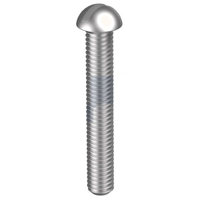 304 Stainless Finish Metal Thread Round Slot Hobson