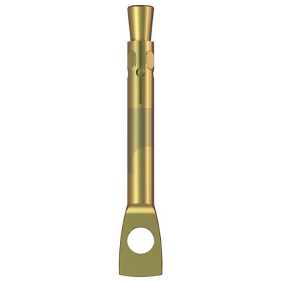M6 X 60mm Zinc Yellow Passivate Finish Tie Wire Suspension Anchor Hobson MSTMSYM060060 Pack of 100