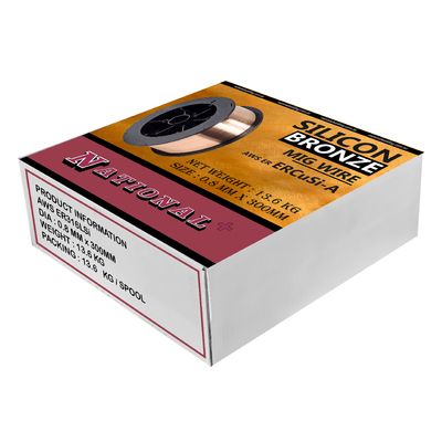 Silicon Bronze (ERCuSi-A) MIG Welding Wire 1.0mm x 300mm 13.6kg MWSB10300