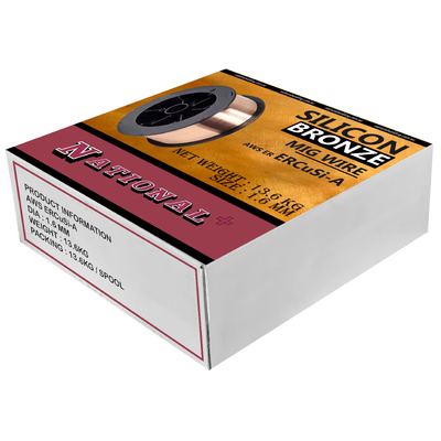 Silicon Bronze MIG Welding Wire 1.6mm x 300mm 13.6kg ERCuSi-A MWSB16300