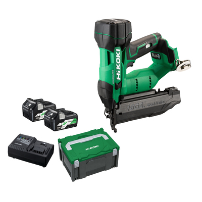 18V Brushless 18G C1 Brad Nailer Kit Hikoki NT1850DA 