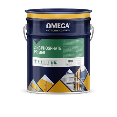 Zinc Phosphate Primer Light Grey 20L Omega O-ZPPLG20L
