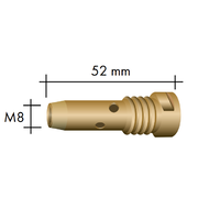 Abimig 355 M8 Tip Holder Binzel P014.D745- Pkt:2