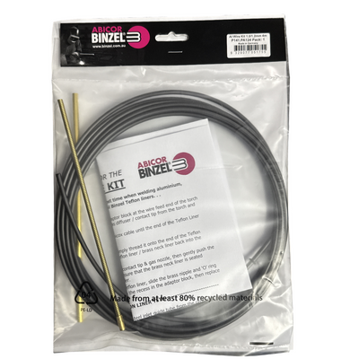 Al Wire Kit 1.0/1.2mm 4m Binzel P141.PA124