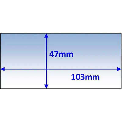 Inner Cover Lens 103 x 47mm Weldclass P7-CL10347-5 Pkt of 5