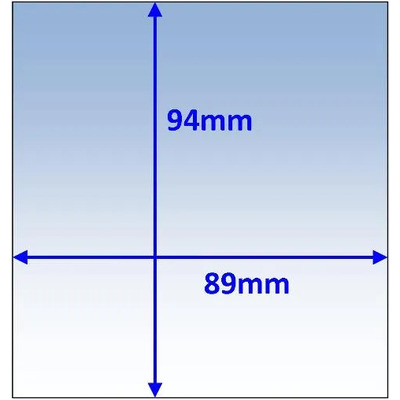 Inner Cover Lens 94 x 89mm Weldclass P7-CL9489/5 Pkt of 5
