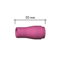 Ceramic Alumina Nozzle For Collet Body Size 5 Suits 9/20 Torch 13N09 Binzel 701.0282 Pkt : 2