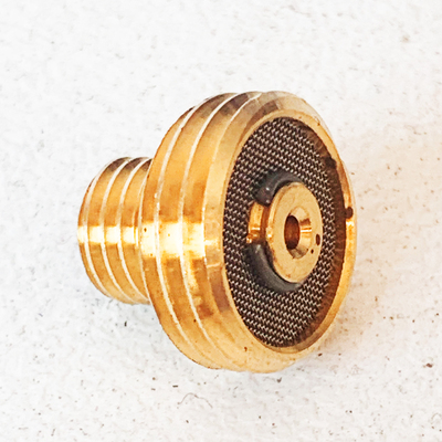 Gas Lens Stubby 1.6mm For 9/20 Torch Binzel P712.7128 Each
