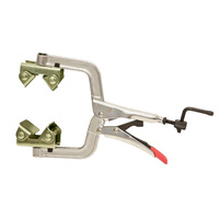 Strong Hand Tools 6" Pipe Clamp/Welding Plier with Adjustable V Pads-PG622V