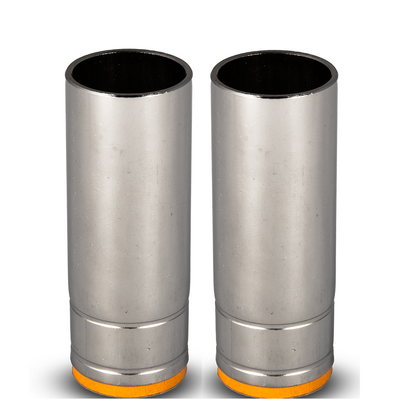 Gas Nozzle Cylindrical Binzel Style 25 Unimig PGN25CYL Pack of 2