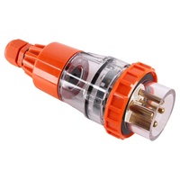 20 Amp 4 Pin IP66 Straight Plug PLS3PH420