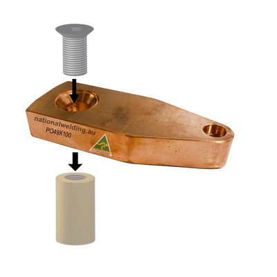 Point Extension Piece for Tips & Electrodes - Spot Welder EasyBeat PO49X100