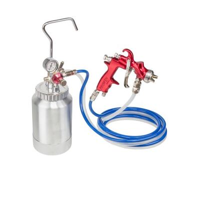 1.2mm 2 Ltr Pressure Feed Spray Gun System PW2LTRK12