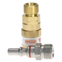 Quick Action Coupler EN561 Torch End 5/8 UNF M With 5/8 UNF M Pin