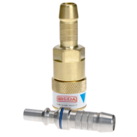 Quick Action Coupler Oxygen EN561 Inline