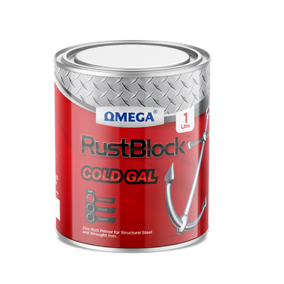 Cold galvanising primer Omega Rustblock 1 Litre R-CG-1Litre