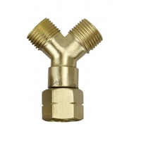 Y  Connector LH (Fuel) LPG/Acet 5/18 UNF LH R215