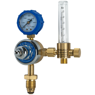 Regulator 1 Stage Bottom Entry Argon Type 10 Tesuco RC1BARFM