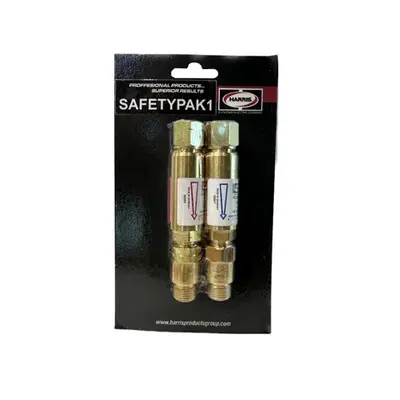 SafetyPak - 2 FBA Reg End + 2 FG Torch End Harris SAFETYPAK1