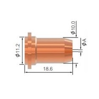 Cutting Tip 0.8mm Flat For Cutmatic 45 WIA SCP2520-08 Pkt : 5
