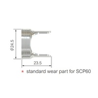 Cutting Guide Double Pointed For Surecut P40 Torch WIA SCP2540