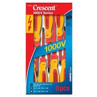 Crescent 8 Piece Insulated 1000v Screwdriver Set