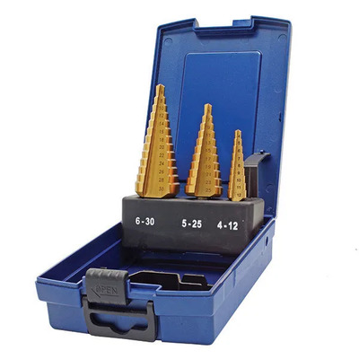 Straight Flute Step Drill Set Hplemarker SDSTSET-1