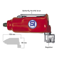 3/8" Impact Wrench Butterfly Throttle Shinano SI-1305