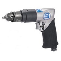 Pistol Drill 10mm Keyed Chuck Reversible Shinano SI-5305A