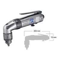 Angle Drill 10mm Keyed Chuck Reversible Shinano SI-5355