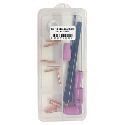 Tig Torch Consumable Kit Standard For 9/20 Torch Binzel SK920