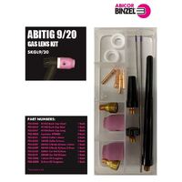 TIG Torch Gas Lens Starter Kit For 9/20 Series Torches Binzel SKGL920
