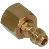 Flare Fitting Adaptor Regulator Outlet 5/8-18 UNF RH FM - 1/4" Flare SPRO5R1F